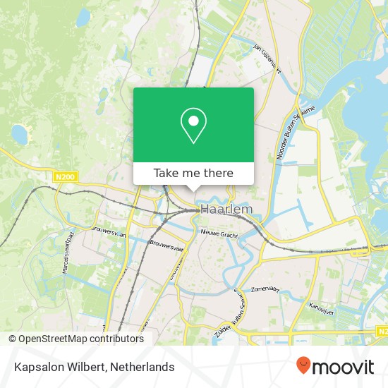 Kapsalon Wilbert map