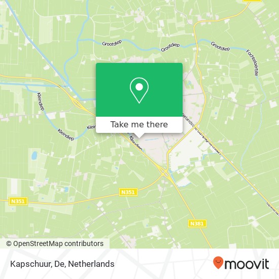 Kapschuur, De map