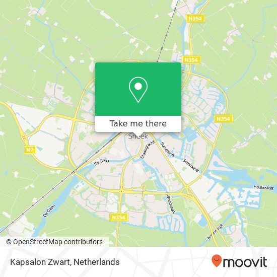 Kapsalon Zwart map