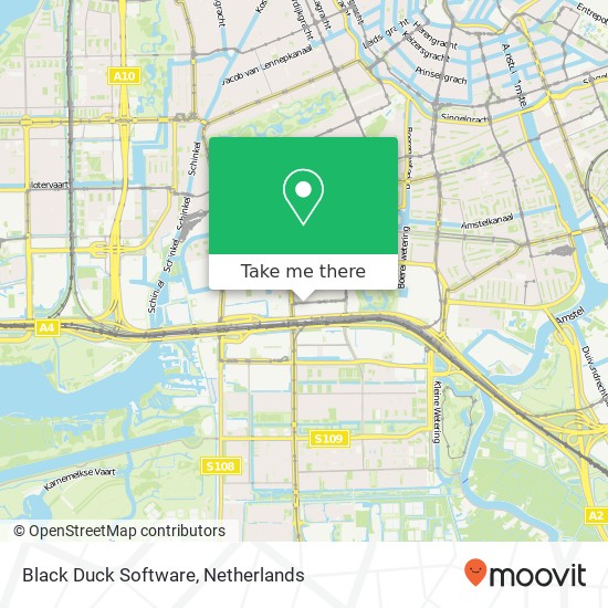 Black Duck Software map