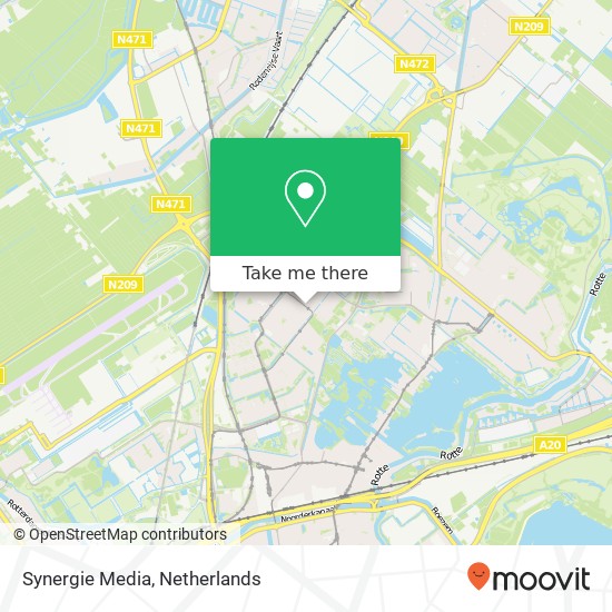 Synergie Media map