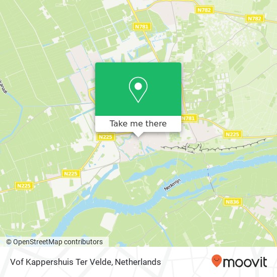 Vof Kappershuis Ter Velde map