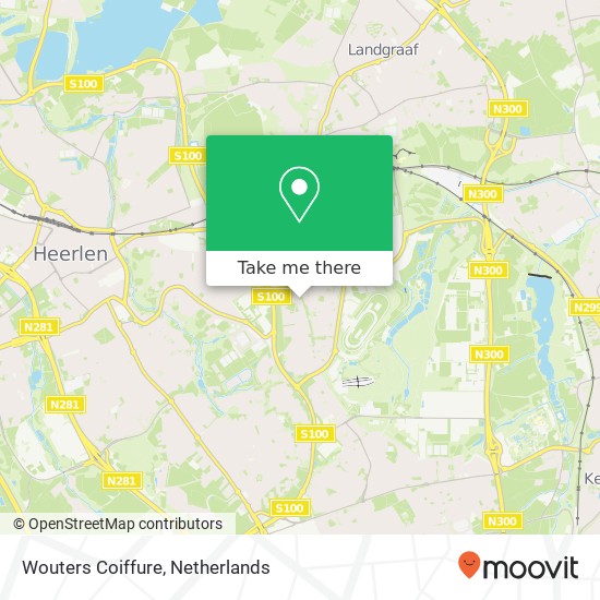 Wouters Coiffure map