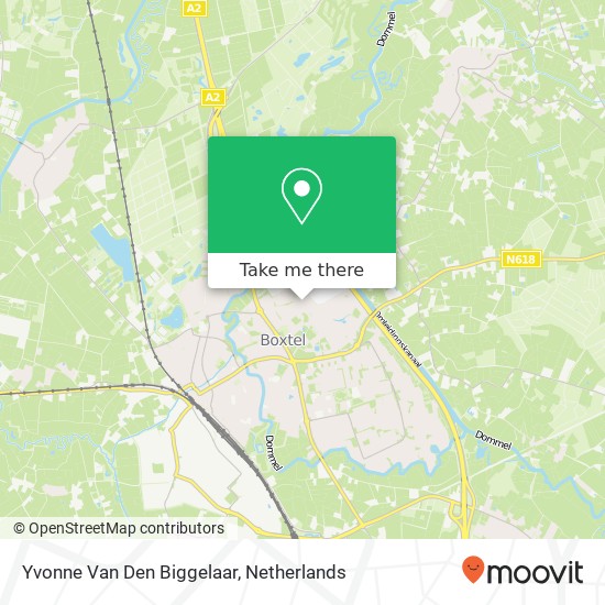 Yvonne Van Den Biggelaar map