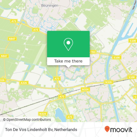 Ton De Vos Lindenholt Bv map