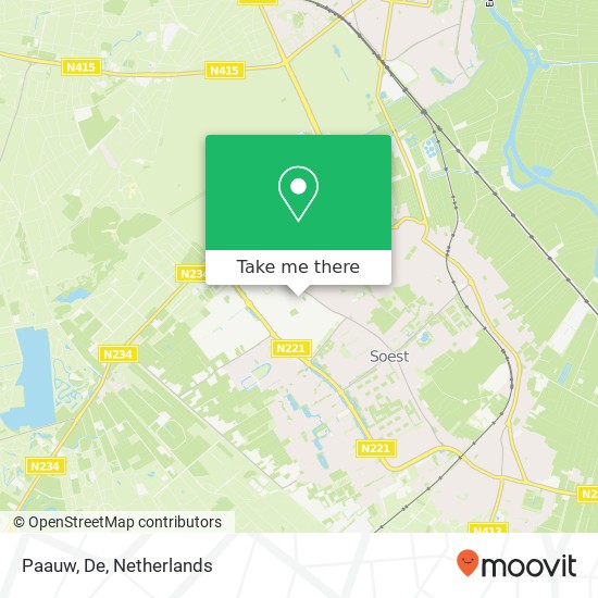 Paauw, De map