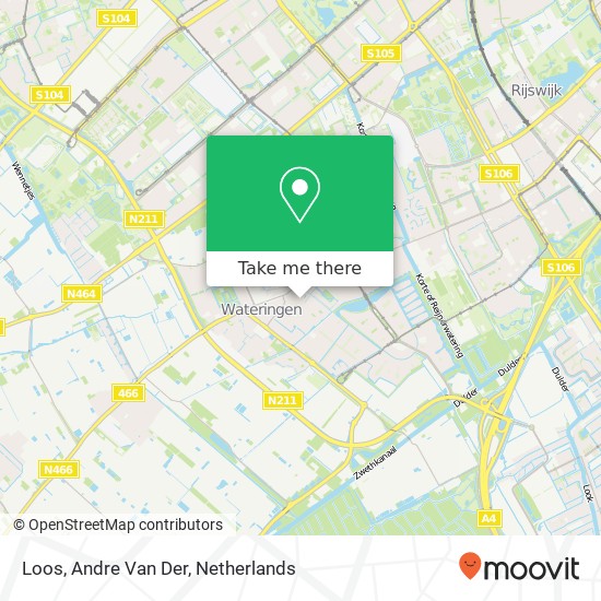 Loos, Andre Van Der map
