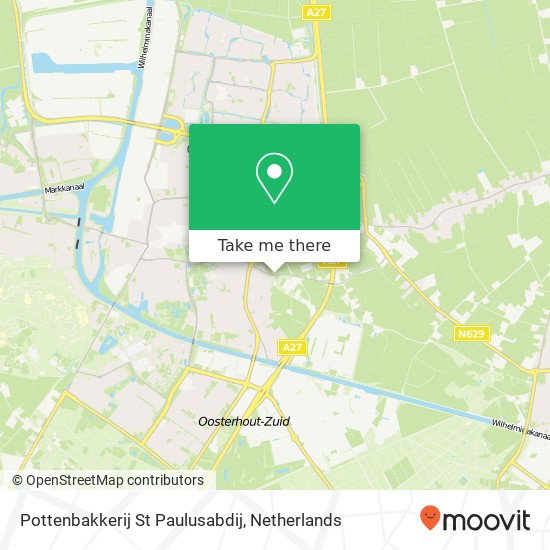 Pottenbakkerij St Paulusabdij map