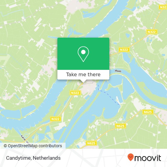 Candytime map