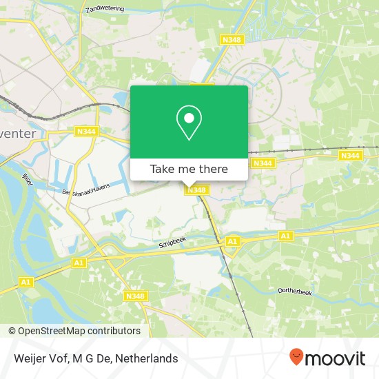 Weijer Vof, M G De map