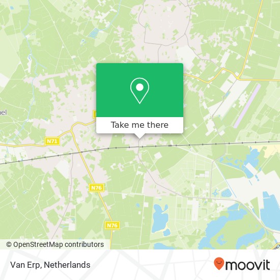 Van Erp map