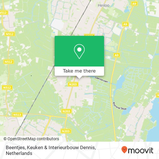 Beentjes, Keuken & Interieurbouw Dennis map