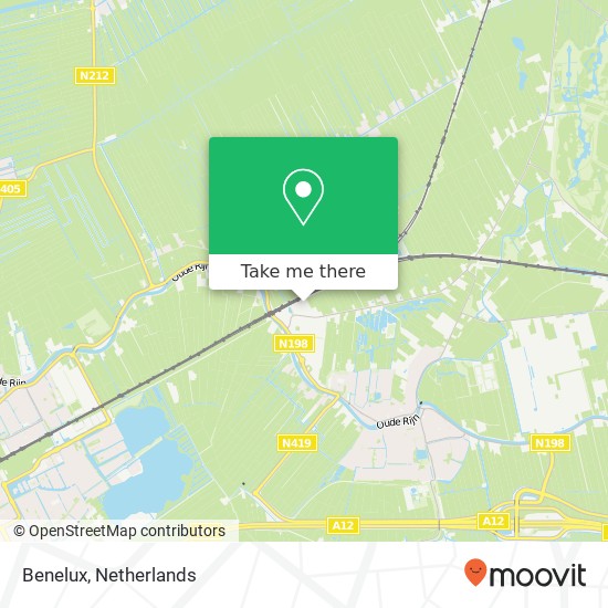 Benelux Karte
