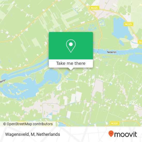 Wagensveld, M map