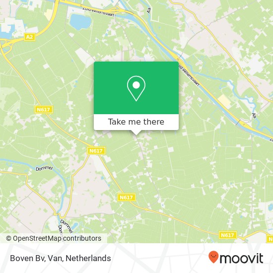 Boven Bv, Van map