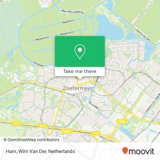 Ham, Wim Van Der map