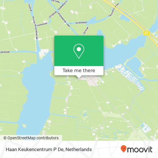 Haan Keukencentrum P De map