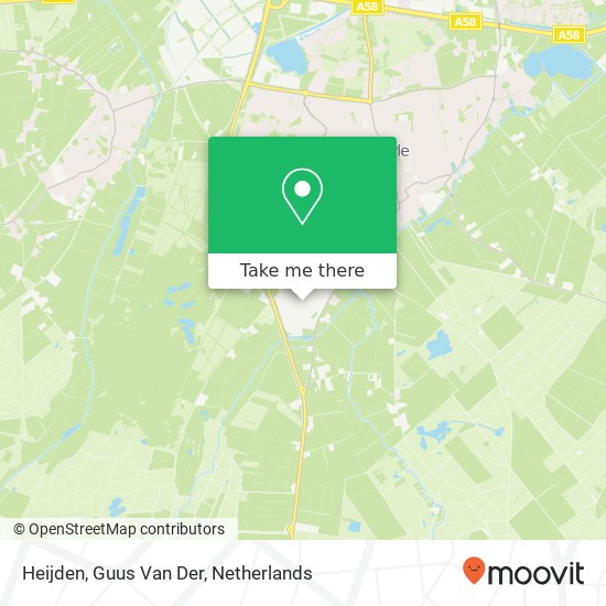 Heijden, Guus Van Der map