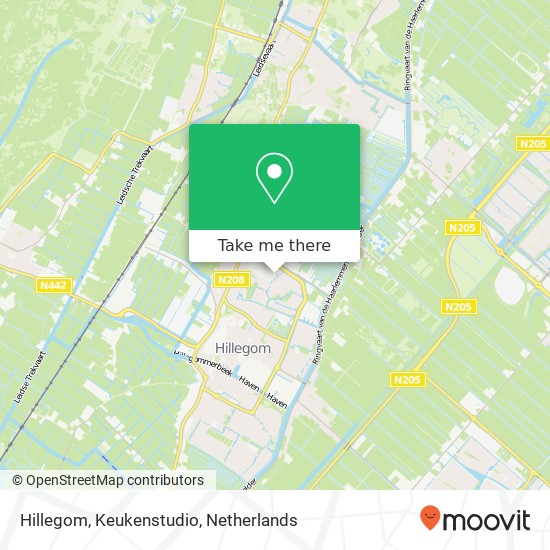 Hillegom, Keukenstudio map