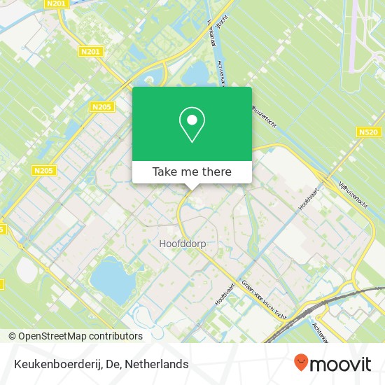 Keukenboerderij, De map