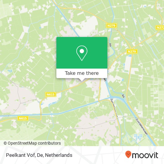 Peelkant Vof, De map