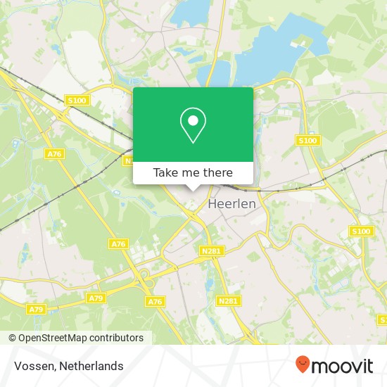 Vossen map