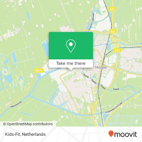 Kids-Fit map