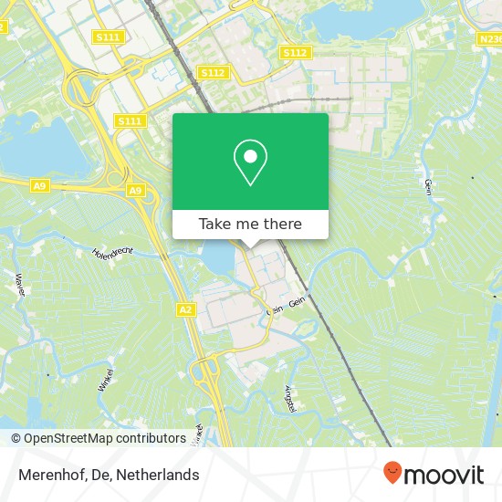 Merenhof, De map