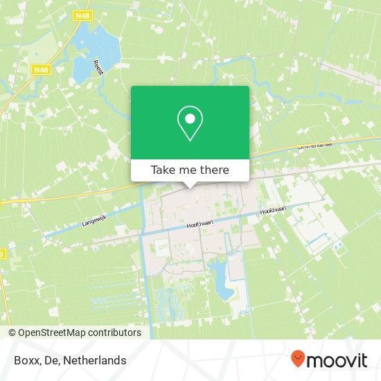 Boxx, De map