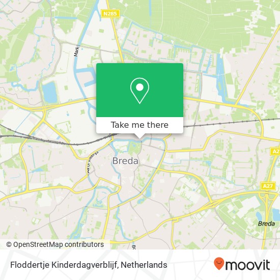 Floddertje Kinderdagverblijf map