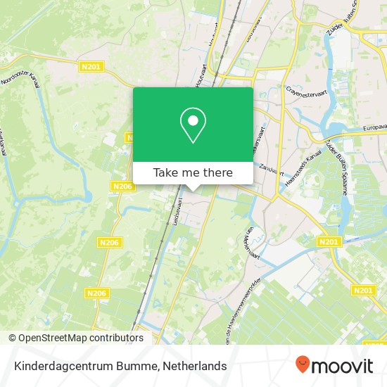 Kinderdagcentrum Bumme map