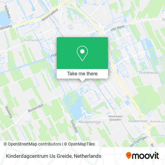 Kinderdagcentrum Us Greide map