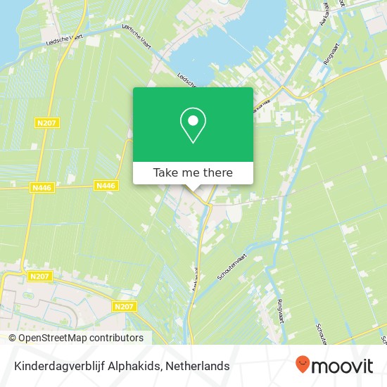 Kinderdagverblijf Alphakids map