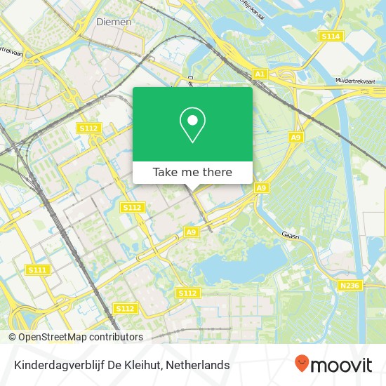 Kinderdagverblijf De Kleihut map