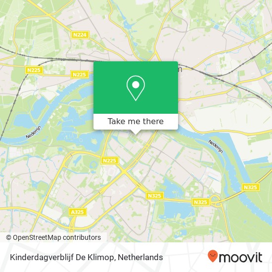 Kinderdagverblijf De Klimop map