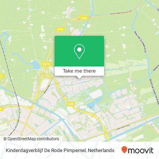 Kinderdagverblijf De Rode Pimpernel map