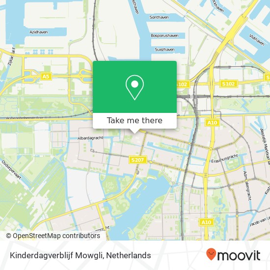 Kinderdagverblijf Mowgli map