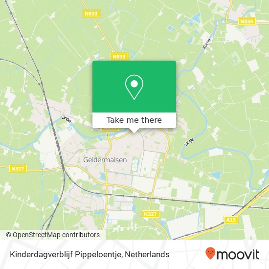 Kinderdagverblijf Pippeloentje map