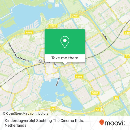 Kinderdagverblijf Stichting The Cinema Kids map