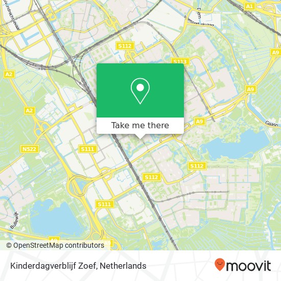 Kinderdagverblijf Zoef map