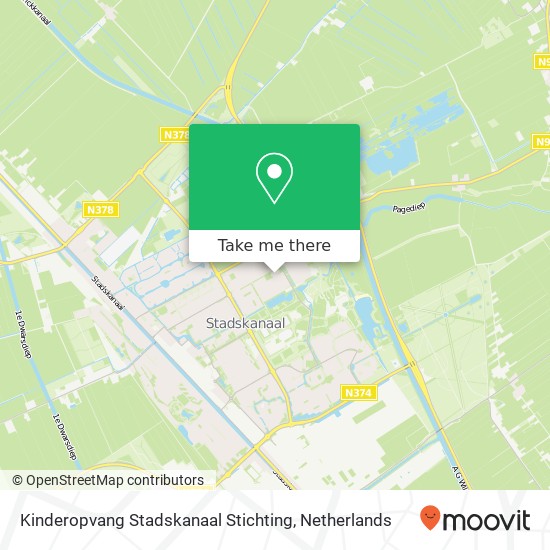 Kinderopvang Stadskanaal Stichting Karte