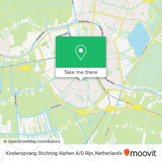 Kinderopvang Stichting Alphen A / D Rijn Karte