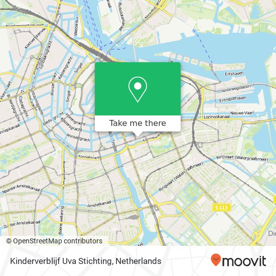 Kinderverblijf Uva Stichting map