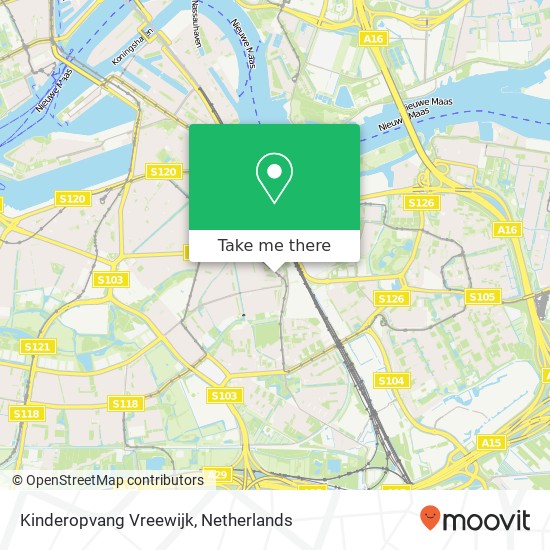 Kinderopvang Vreewijk map