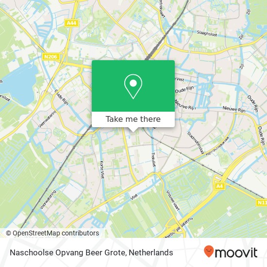 Naschoolse Opvang Beer Grote map