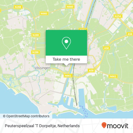Peuterspeelzaal 'T Dorpeltje map