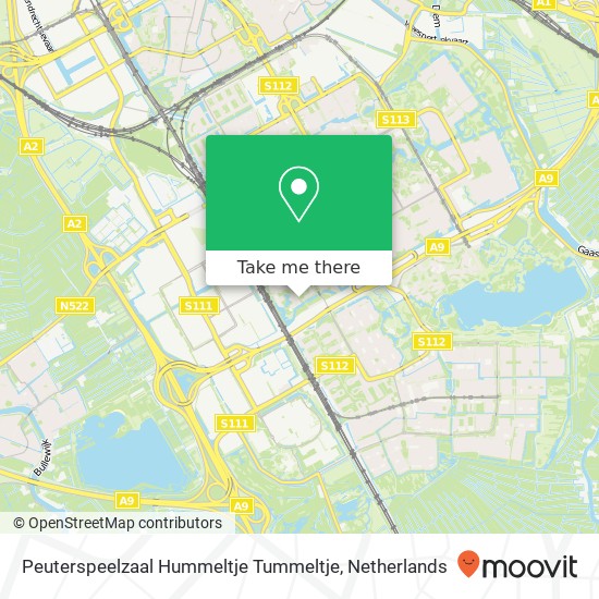 Peuterspeelzaal Hummeltje Tummeltje Karte