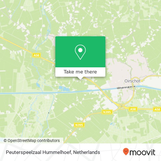 Peuterspeelzaal Hummelhoef map