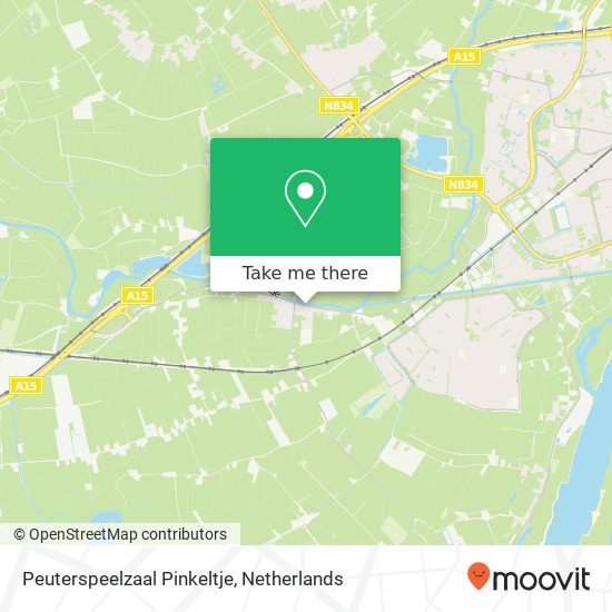 Peuterspeelzaal Pinkeltje map