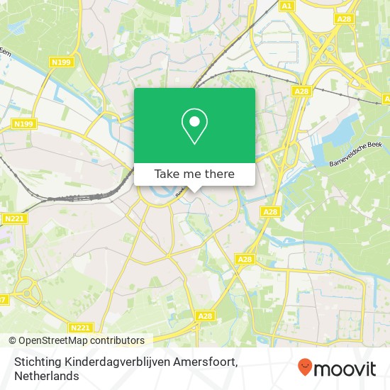 Stichting Kinderdagverblijven Amersfoort map